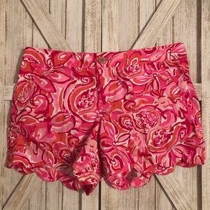 Lilly Pulitzer Scalloped Shorts